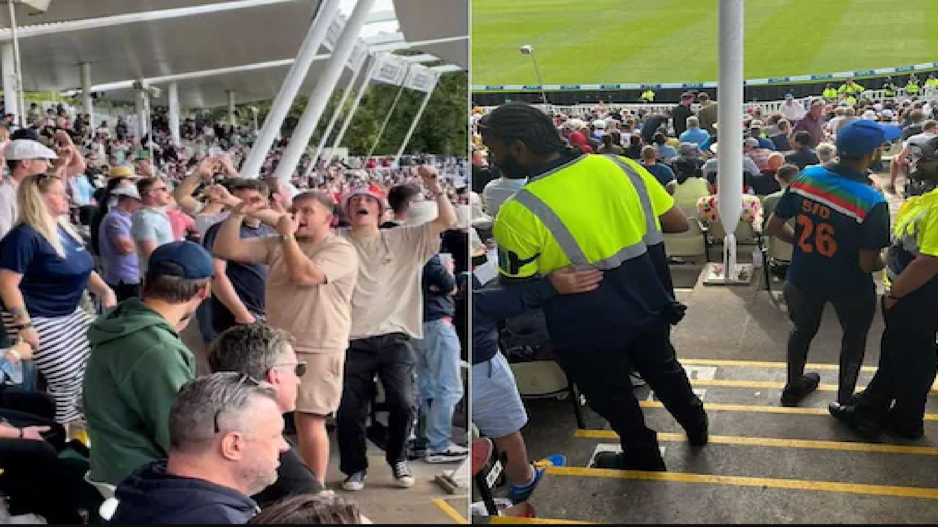 ENG vs IND-birmingham police arrest a man after allegations of racist behaviour and racist abuse