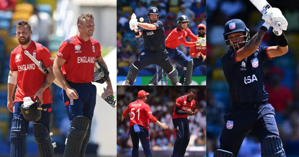 England won by 10 wicket against united states in ENG vs USA match T20 world cup 2024