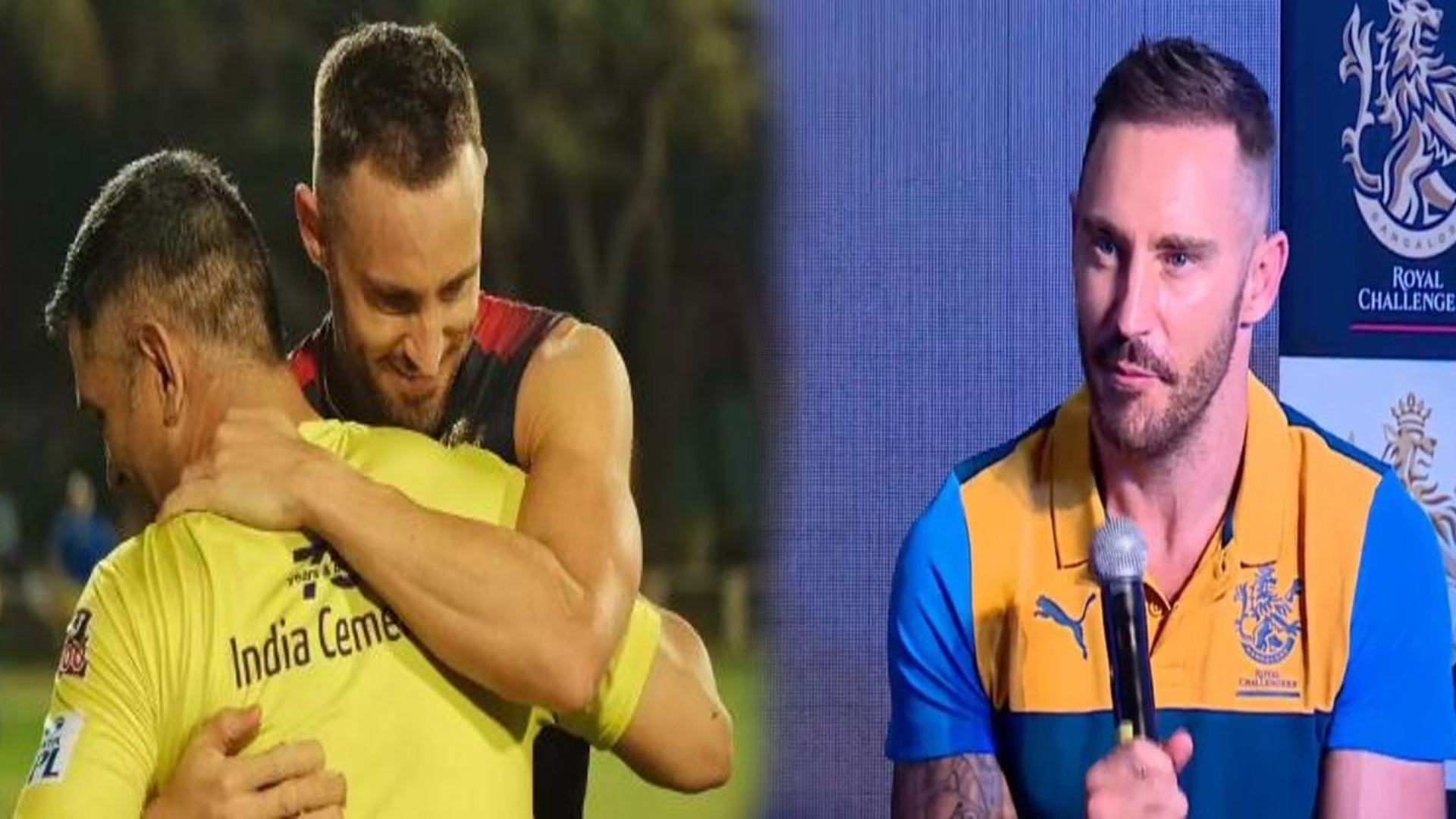 Faf Du Plessis said I am grateful to learn & observe from the MS Dhoni helped me a lot in my career