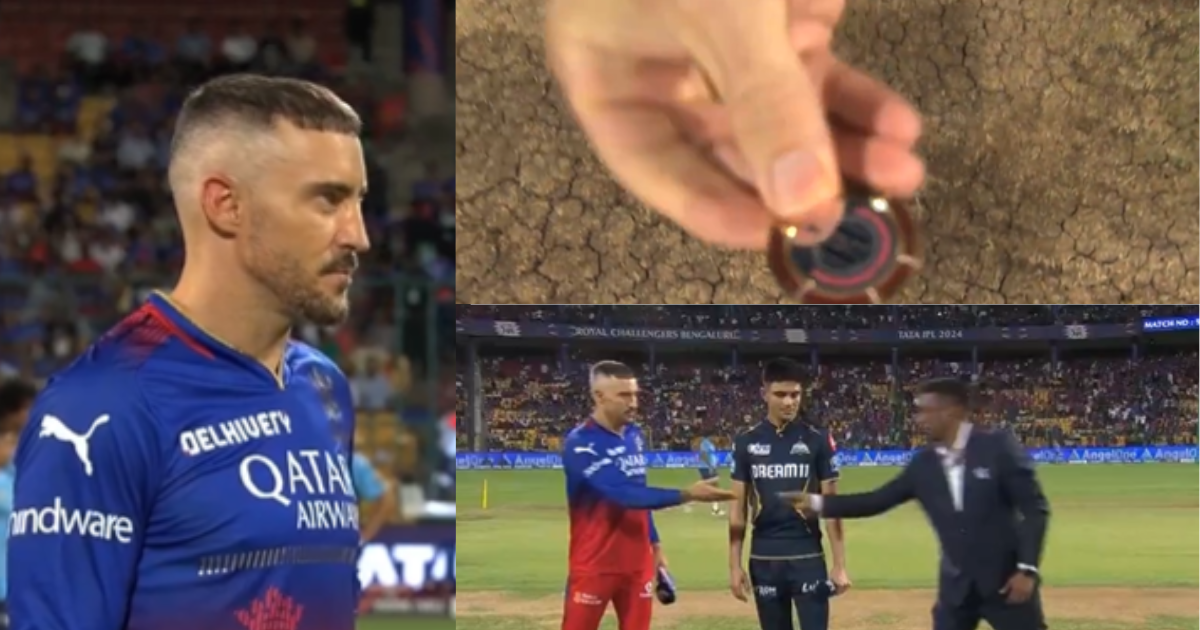 Faf du Plessis को IPL 2024 में फिर सताई फिक्सिंग की टेंशन! अबकी बार टॉस पर किया ये कारनामा, VIDEO वा...