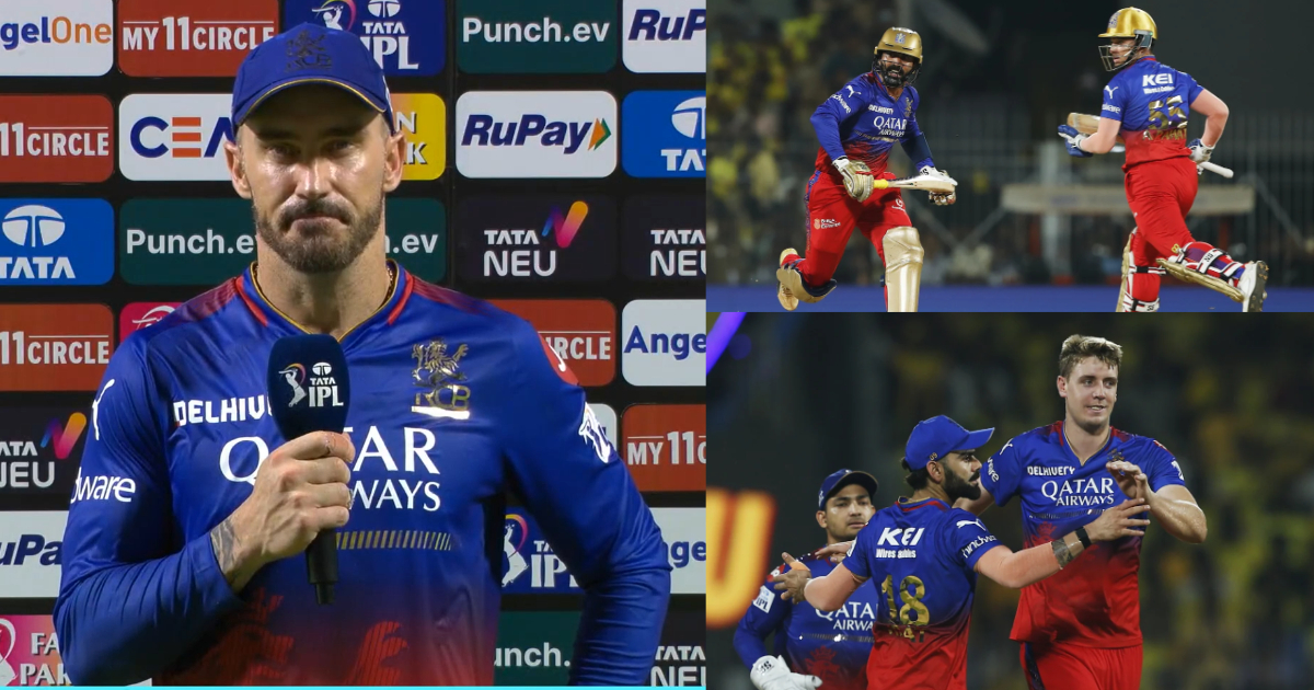 "जो चाहा था वैसा...", Faf du Plessis ने बताई CSK से हारने की बड़ी वजह, इस लम्हे को बताया मैच का टर्नि...