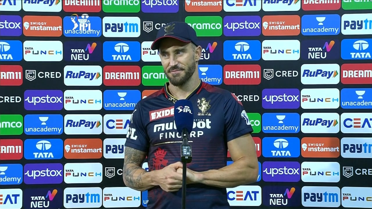 Faf duplessis Emotional Message to RCB Fans