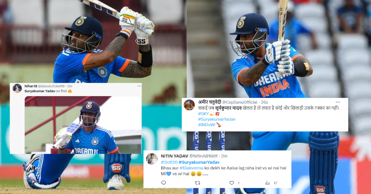 "सूर्या का बल्ला माशाअल्लाह", करो या मरो मुकाबले में Suryakumar Yadav ने तूफानी पारी से जीता दिल
