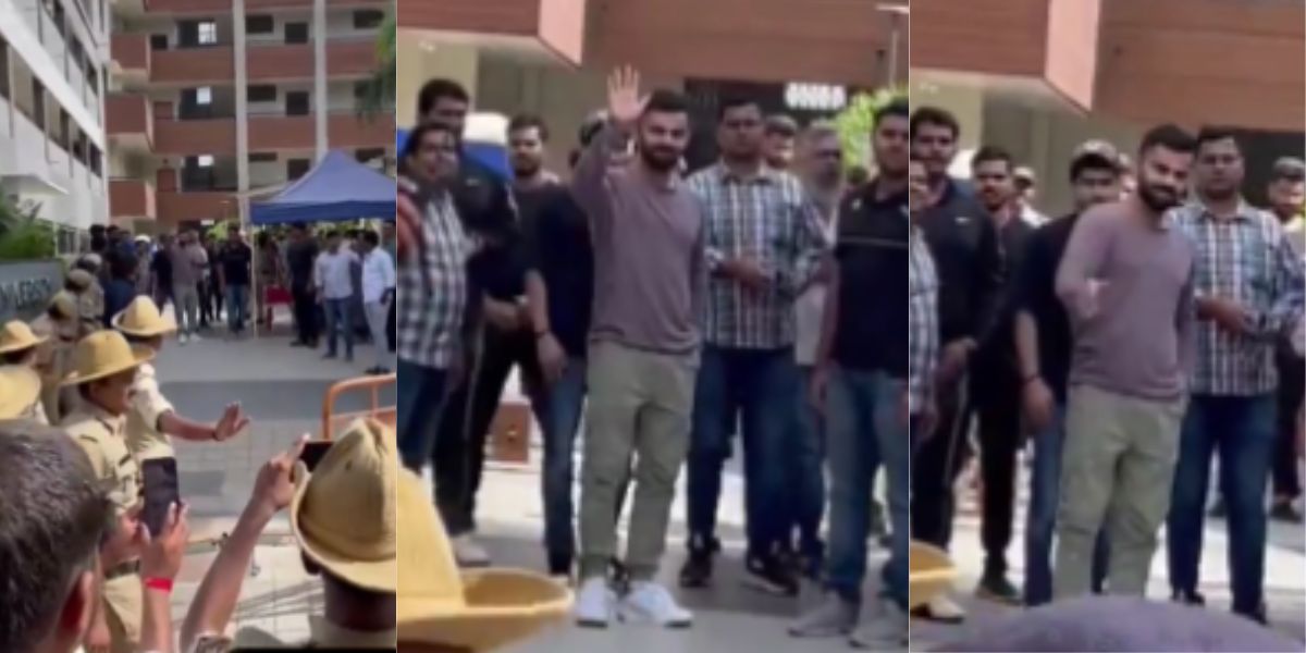 एशिया कप 2023 के लिए बेंगलुरू में लगे कैंप में पहुंचे विराट कोहली, तो मिलने के लिए उमड़ी फैंस भारी भ...