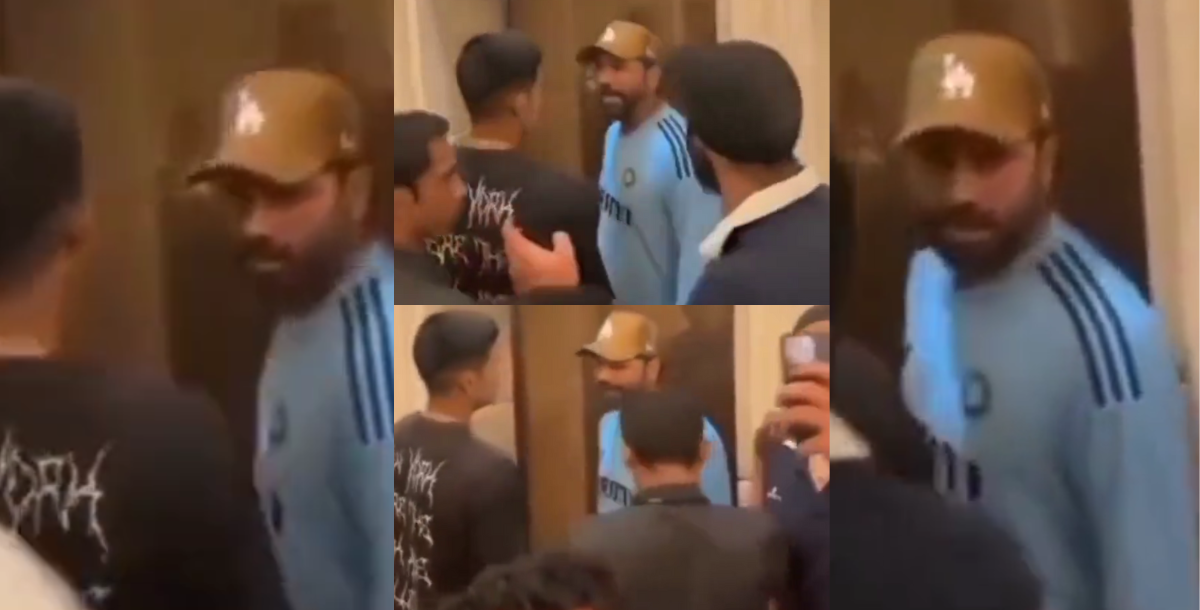 Fight between Rohit Sharma and Rohit Sharma and Shubman before asia cup 2023 video
