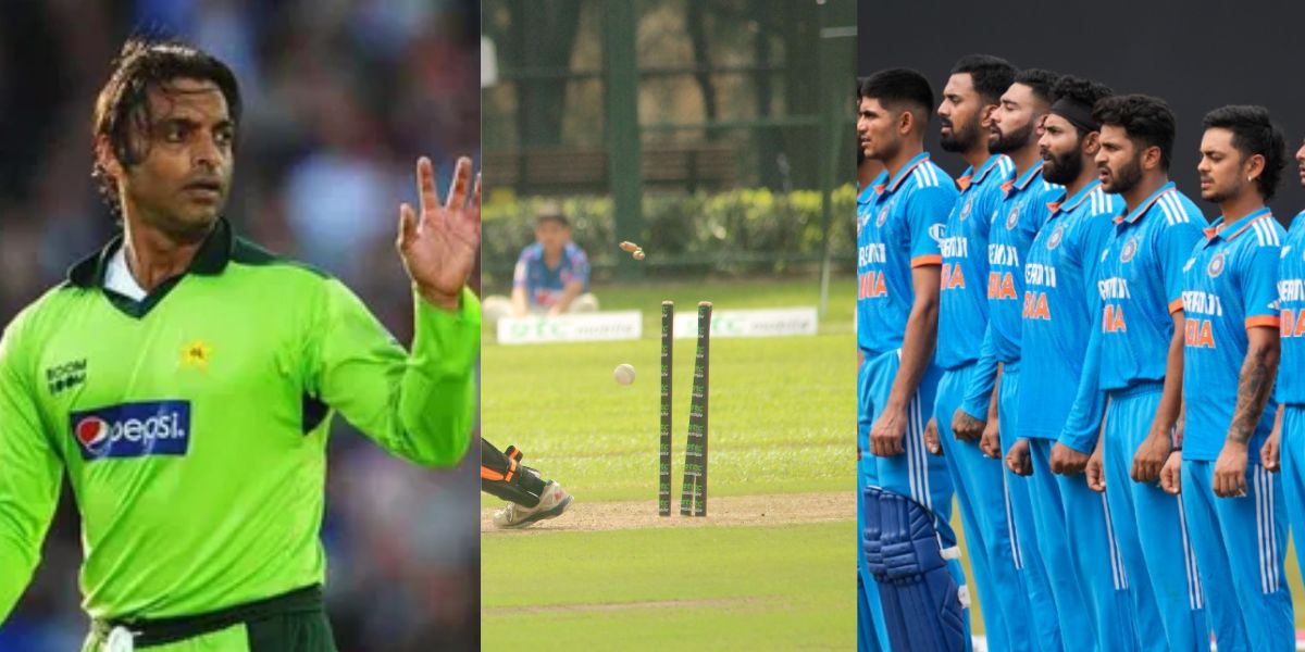 Wasim Bashir, Shoaib Akhtar, team india