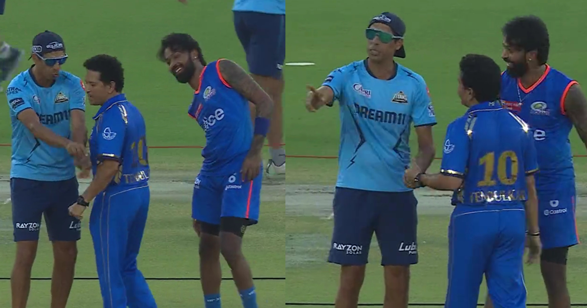 Hardik Pandya से मिले आशीष नेहरा, फिर बीच में कूदे सचिन तेंदुलकर, क्या हुई बातचीत? VIDEO वायरल