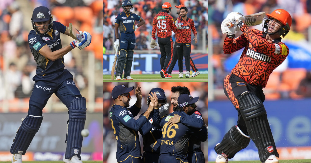 GT vs SRH: सुदर्शन-मिलर की जोड़ी ने हैदराबाद के अरमानों पर फेरा पानी, गुजरात ने SRH को 7 विकेटों से च...