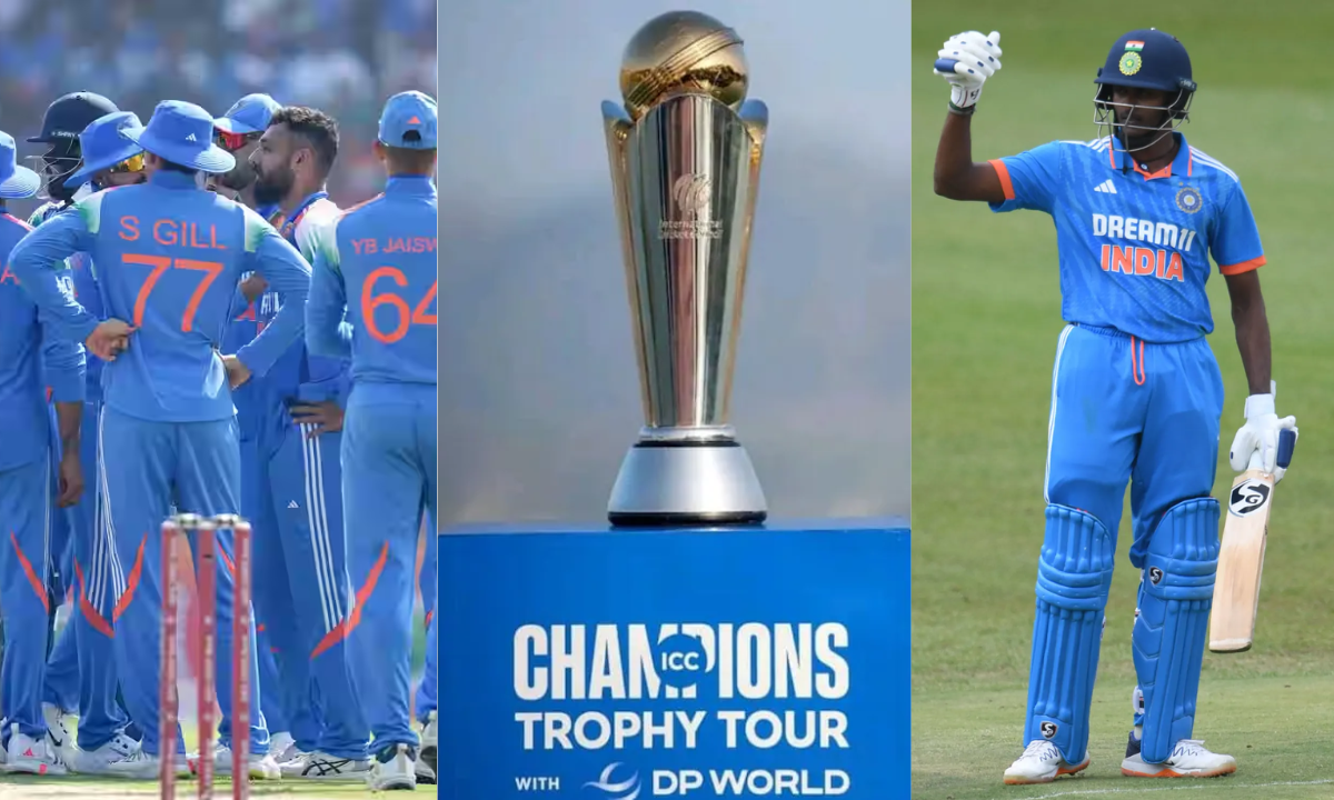 Sai Sudharsan - Champions Trophy 2025