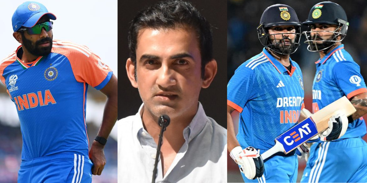 Gambhir warned Rohit-Virat and Jasprit Bumrah that if they do not play domestic cricket they will be...