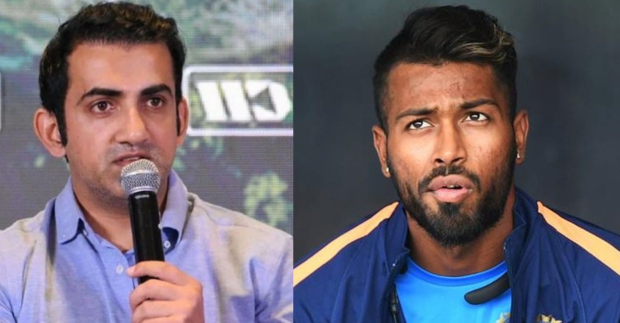 Gautam Gambhir and Hardik Pandya