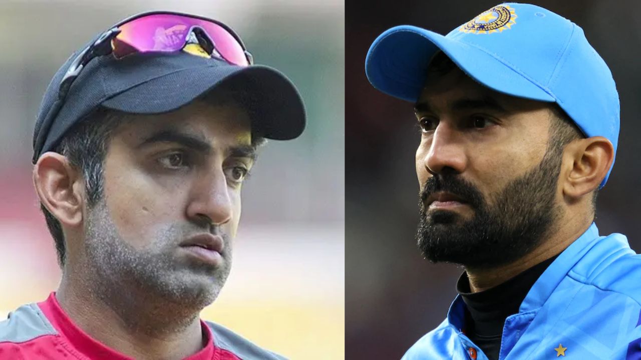 दिनेश कार्तिक ने LIVE TV पर Gautam Gambhir पर लगाए इल्जाम, जबरन खिलाड़ियों से करवाते थे ये काम, VIDE...