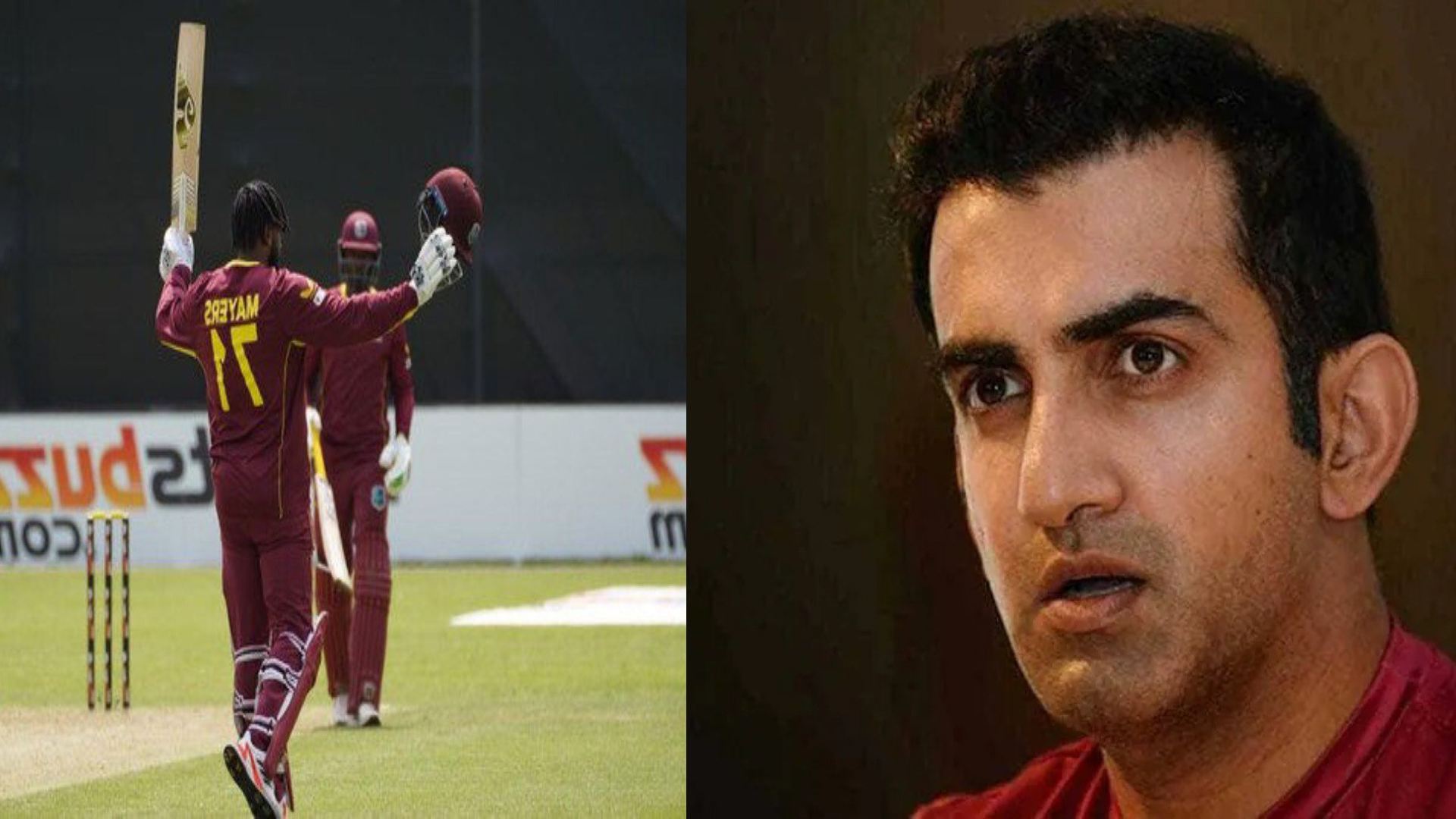 Gautam Gambhir lauds Kyle Mayers after latter’s match-winning century in the third ODI