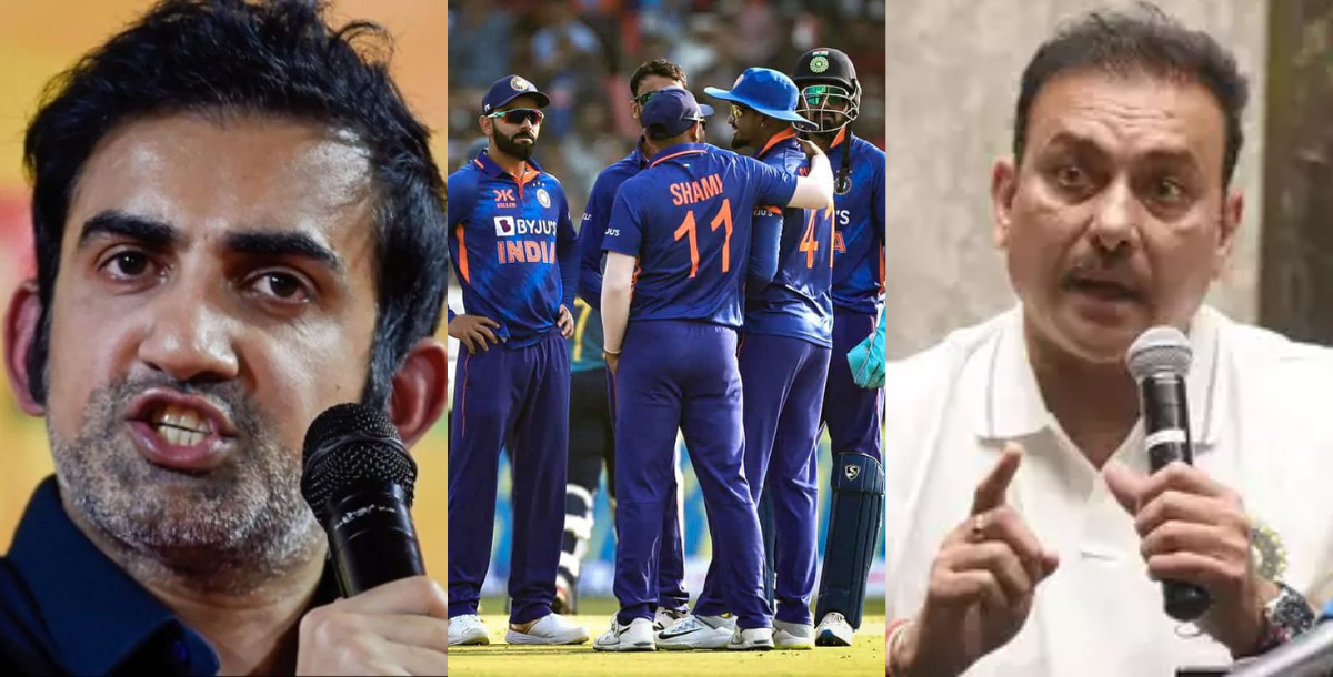 Gautam gambhir gave big statement on Ravi Shastri