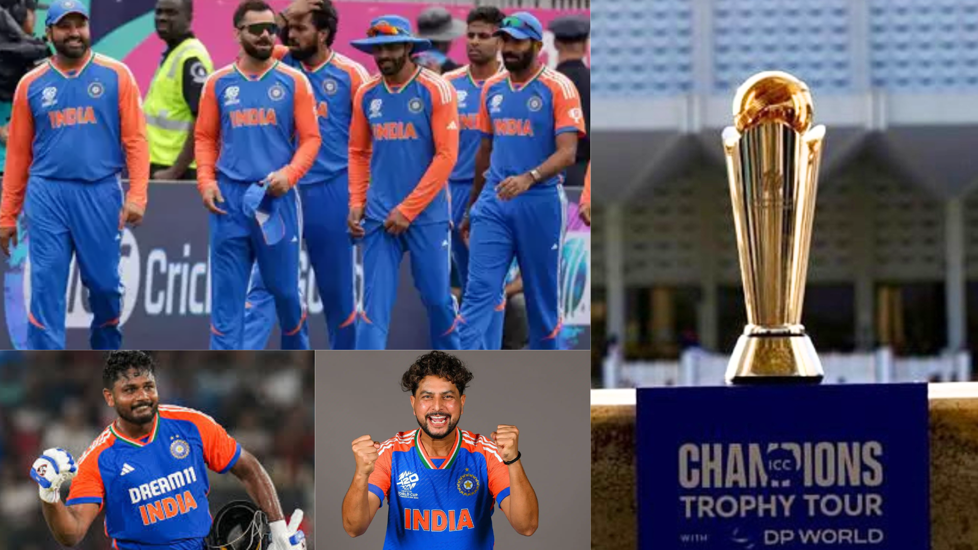चैंपियंस ट्रॉफी 2025 के लिए फिक्स हुई टीम इंडिया, रोहित शर्मा कप्तान तो मिला नया उपकप्तान, संजू-कुलद...