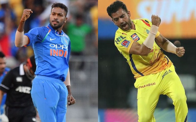 hardik pandya and deeepak chahar