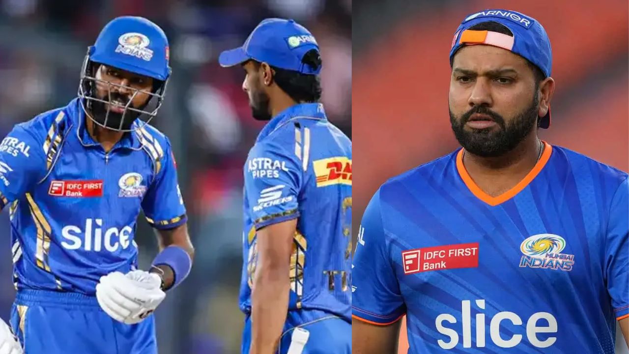 Hardik Pandya and Tilak Varma fought after DC vs MI, Rohit Sharma intervened to calm situation repor...