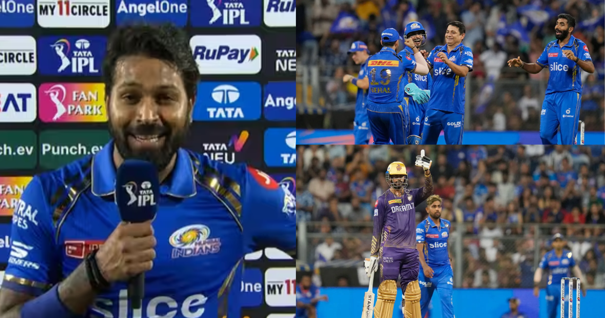 Hardik Pandya became emotional after the crushing defeat at home against mi vs kkr IPL 2024