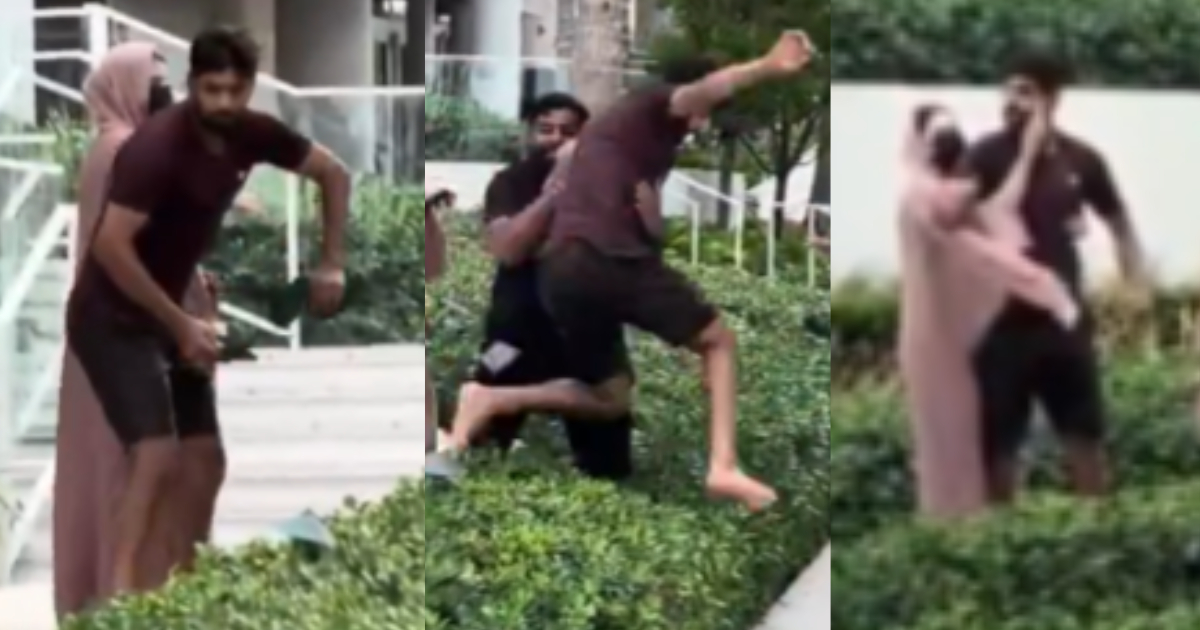 VIDEO: Haris Rauf की भयंकर लड़ाई, अमेरिका की सड़क पर फैन से हुई हाथा-पाई, पत्नी को करवाना पड़ा शांत