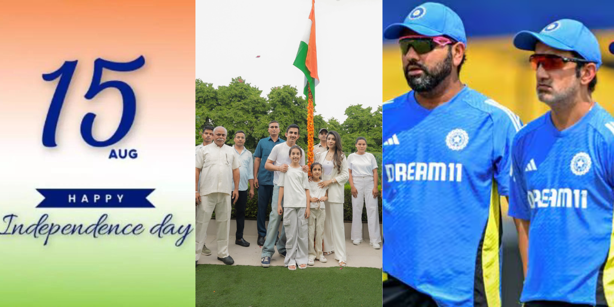 Head coach Gautam Gambhir hoisted the tricolor on the 78th anniversary of Independence Day and gave...
