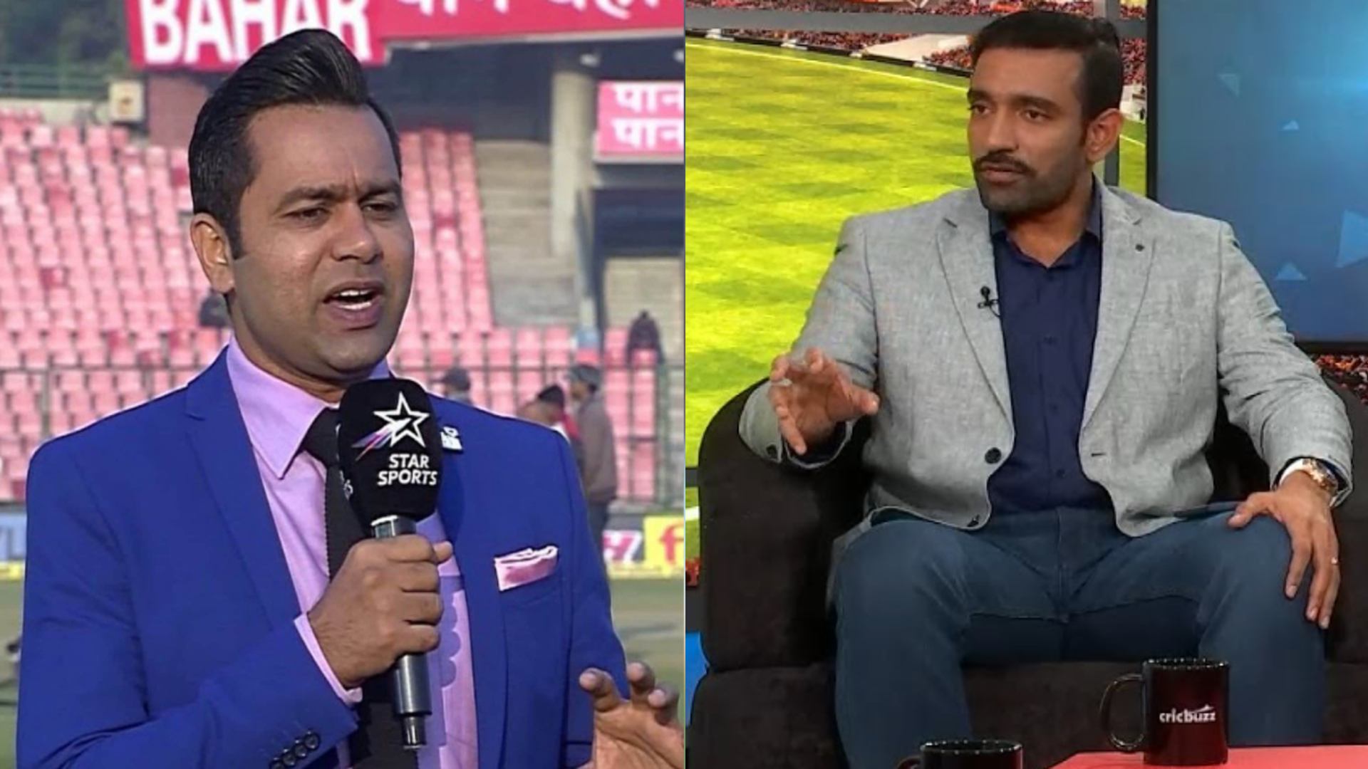 Hindi commentators for India vs Australia T20 series robin Uthappa