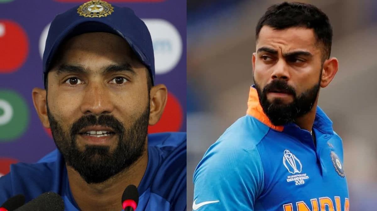 I Am Pretty Surprised To See Where Virat Kohli Is Standing In The Crease- Dinesh Karthik