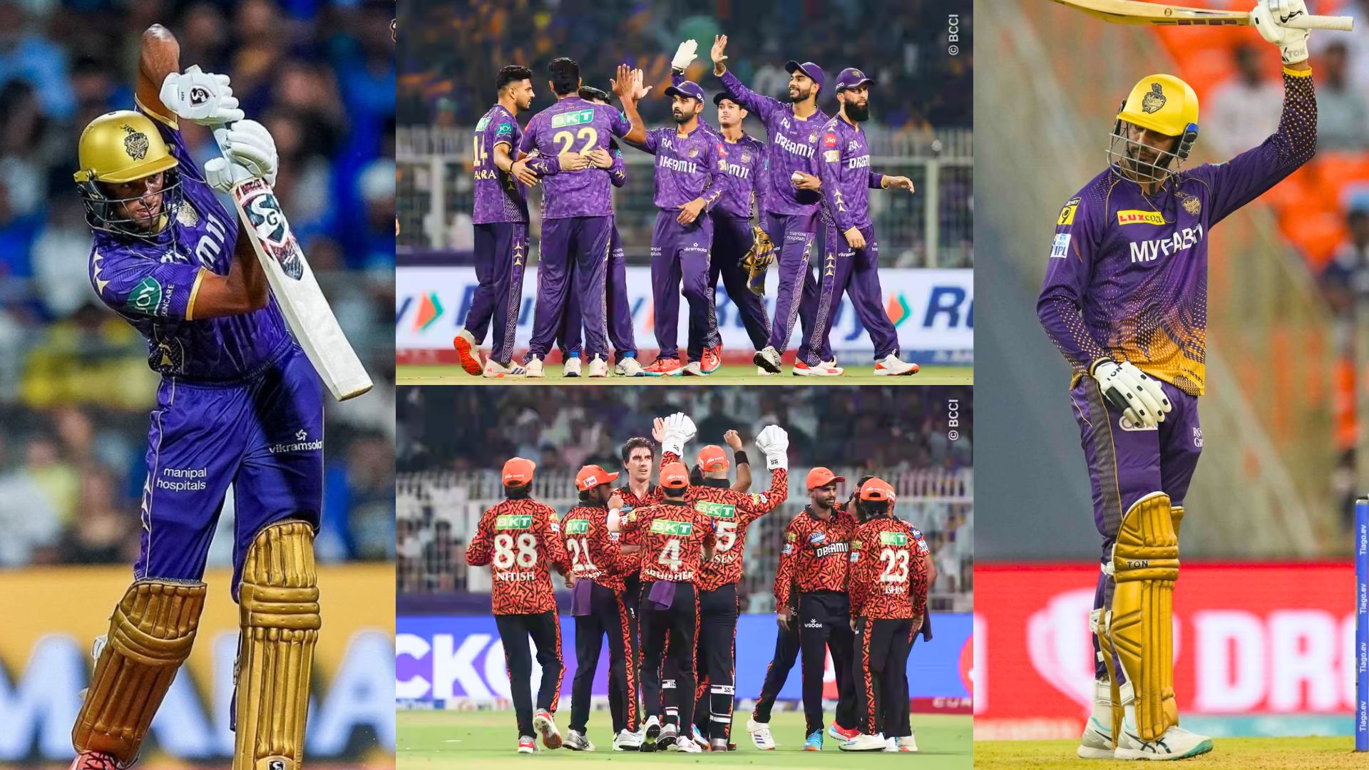 KKR vs SRH Match Report