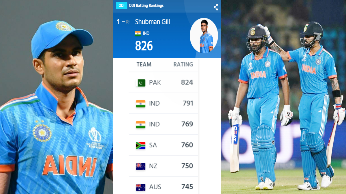 ICC ODI Rankings: रोहित-विराट ने लगाई लंबी छलांग, तो शमी-सिराज को हुआ नुकसान, खतरे में शुभमन गिल की...