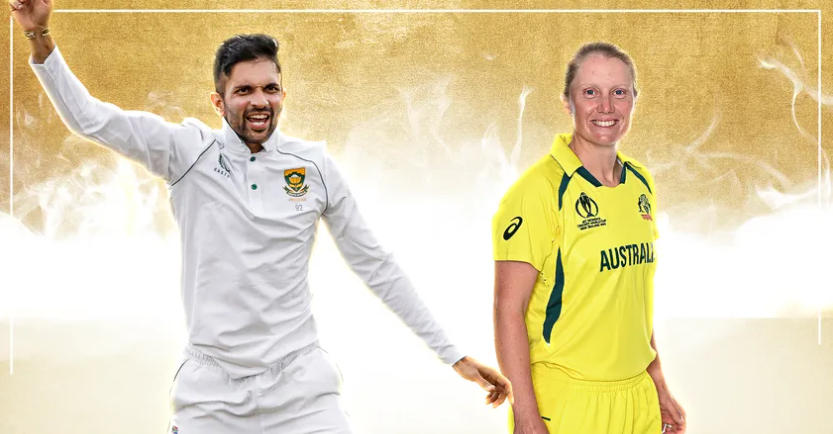 ICC Player of The Month - Keshav Maharaj Alyssa Healy
