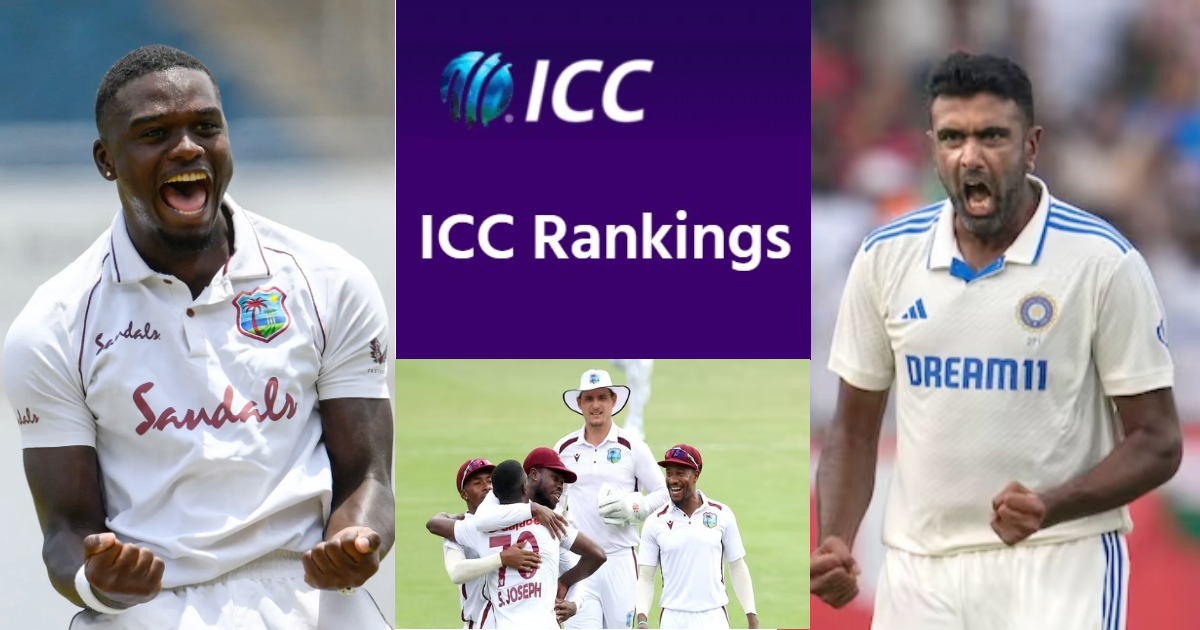 ICC Test Ranking में भारतीय गेंदबाज अश्विन की बादशाहत है कायम, जेडन सील्स को हुआ बंपर फायदा