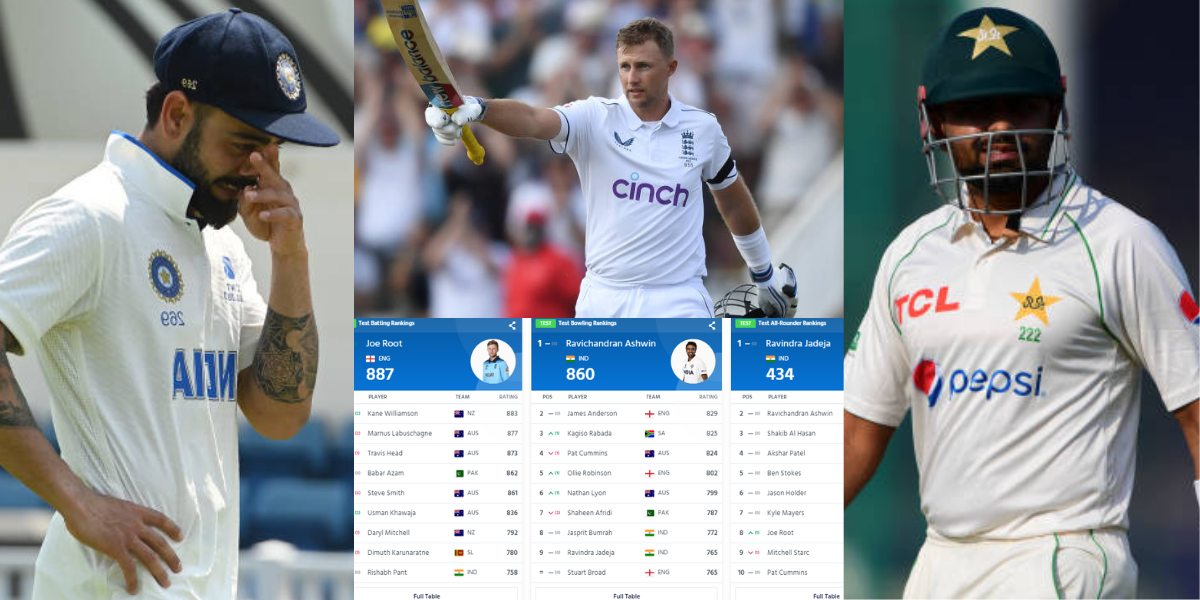 ICC released Men's Test rankings on June 21, joe root benefited