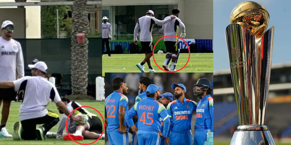 72 hours ahead Champions Trophy 2025 India got big blow Rishabh Pant got injured this wicketkeeper...