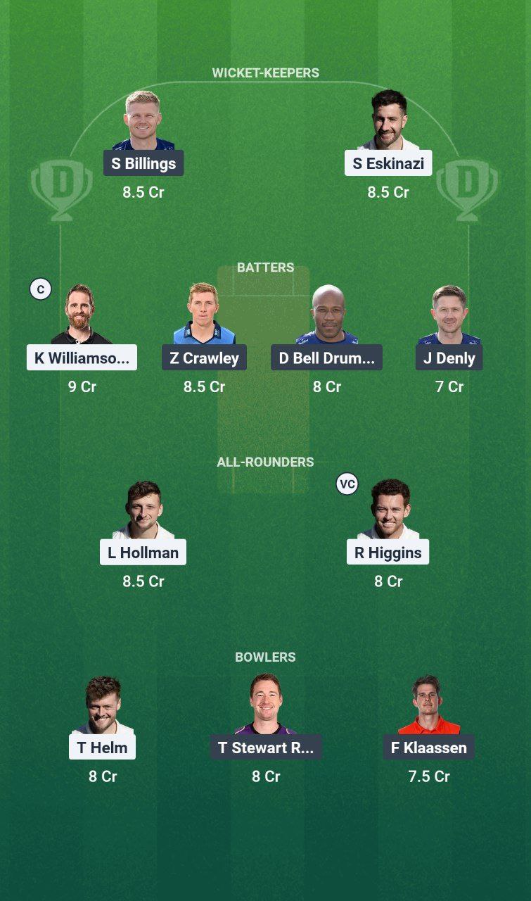 MID vs KET Match 20 English T20 Blast, 2025