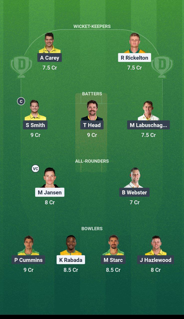 IMG 20250611 101928 083 AUS vs SA Dream11 Prediction