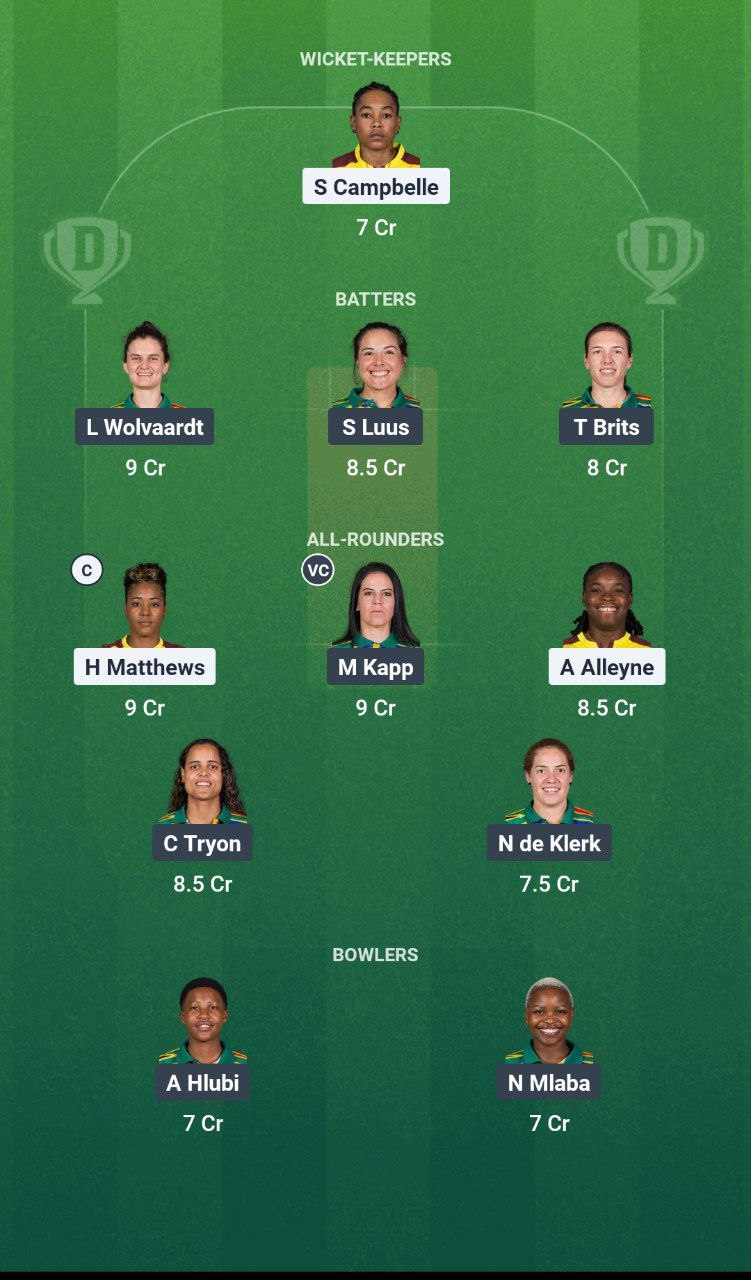 IMG 20250617 174140 693 WI-W vs SA-W Dream11 Prediction
