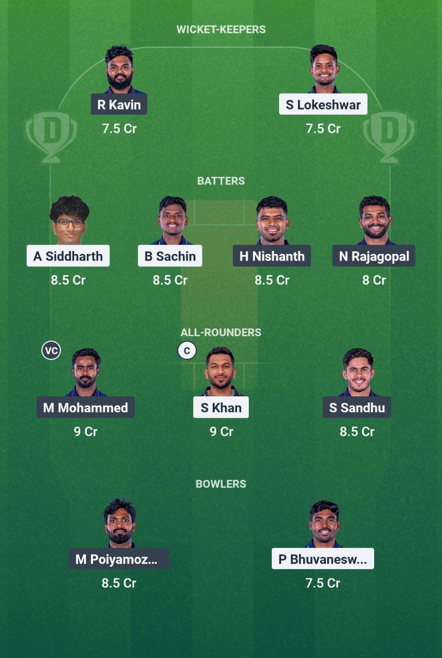 LKK vs SS Dream11 Prediction