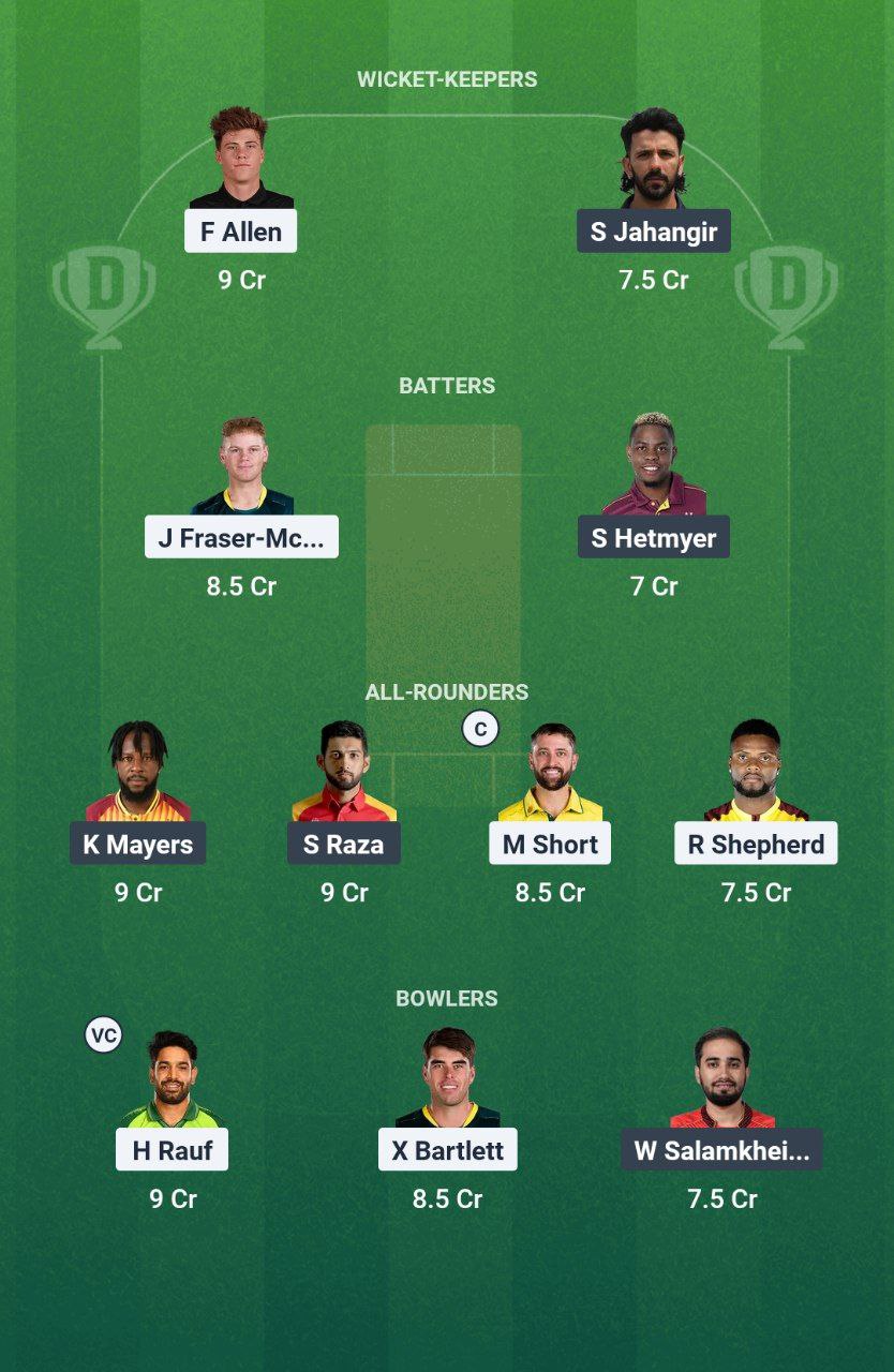 SF vs SEA Dream11 Prediction