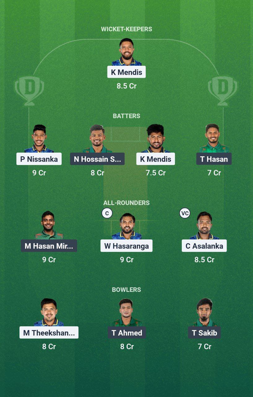 IMG 20250705 102123 287 SL vs BAN Dream11 Prediction
