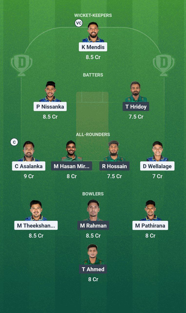 IMG 20250710 114507 967 SL vs BAN Dream11 Prediction