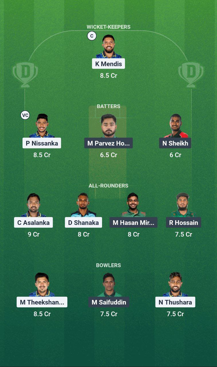 IMG 20250713 142705 689 SL vs BAN Dream11 Prediction