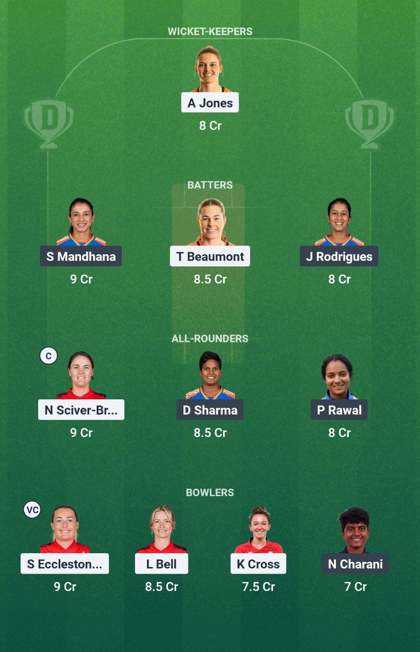 IMG 20250716 142733 983 EN-W vs IN-W Dream11 Prediction