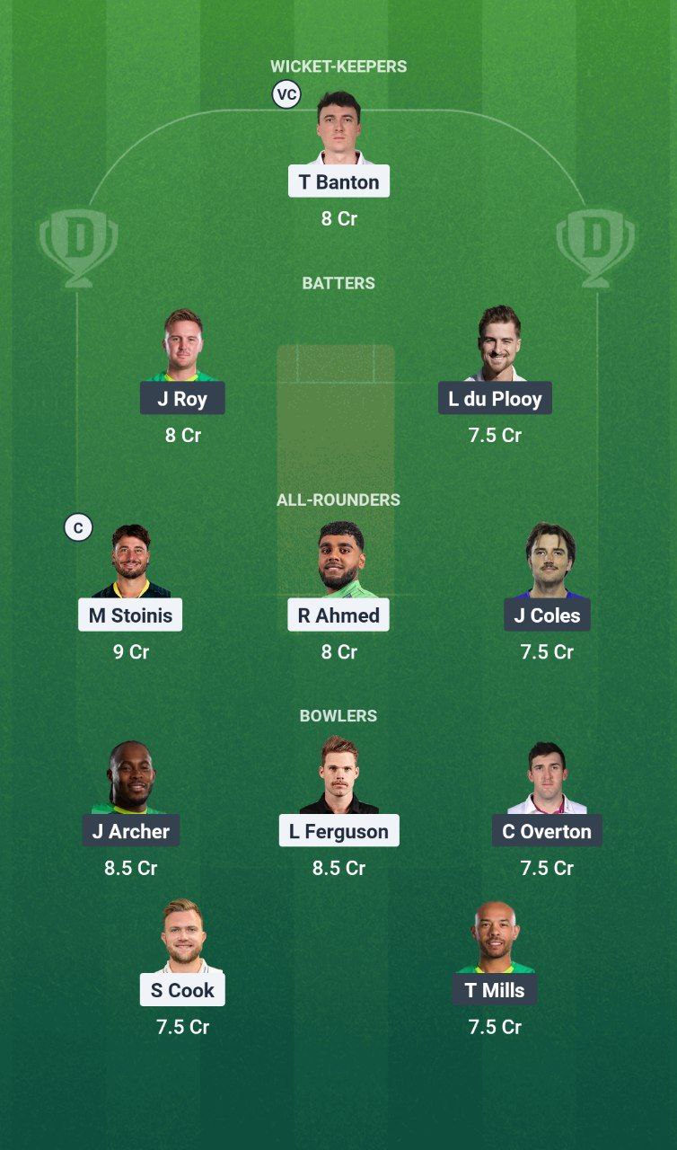TRT vs SOB Dream11 Prediction
