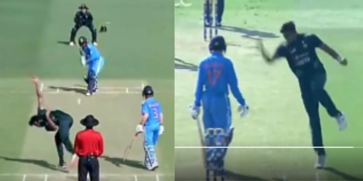IND-U19 vs PAK-U19: LIVE मैच में बदतमीजी पर उतरा पाकिस्तानी गेंदबाज, भारतीय बल्लेबाज पर मुक्के से कि...