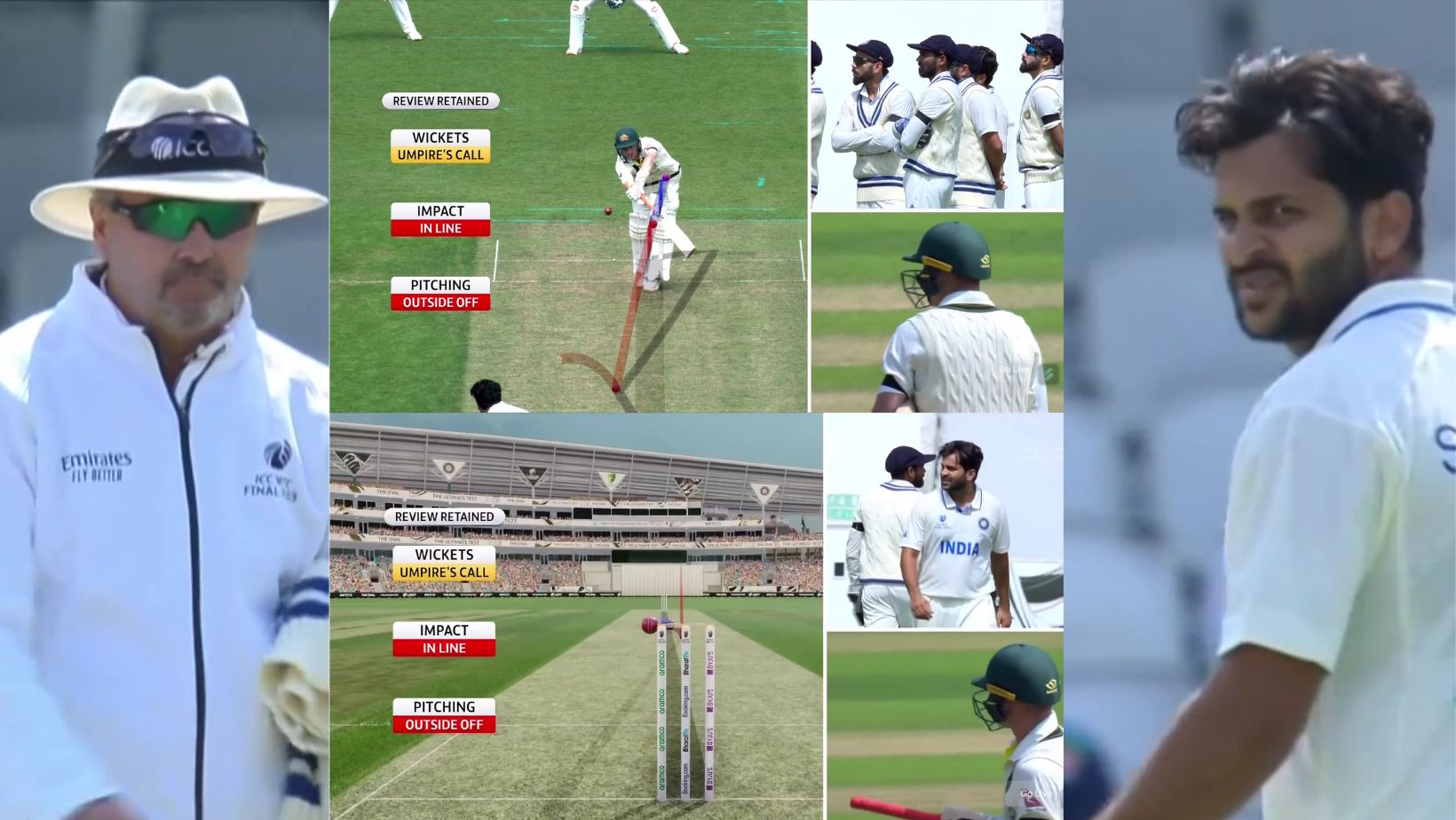 IND vs AUS: ऑस्ट्रेलिया को जिताने के लिए अंपायर ने की भारत के साथ बेइमानी! OUT होने के बावजूद पवेलिय...