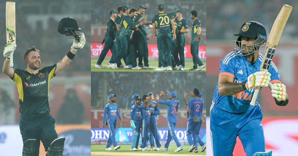 IND vs AUS: रिंकू सिंह के छक्के ने बचाई सूर्या की पारी की लाज, सांस रोक देने वाले मुकाबले में भारत क...