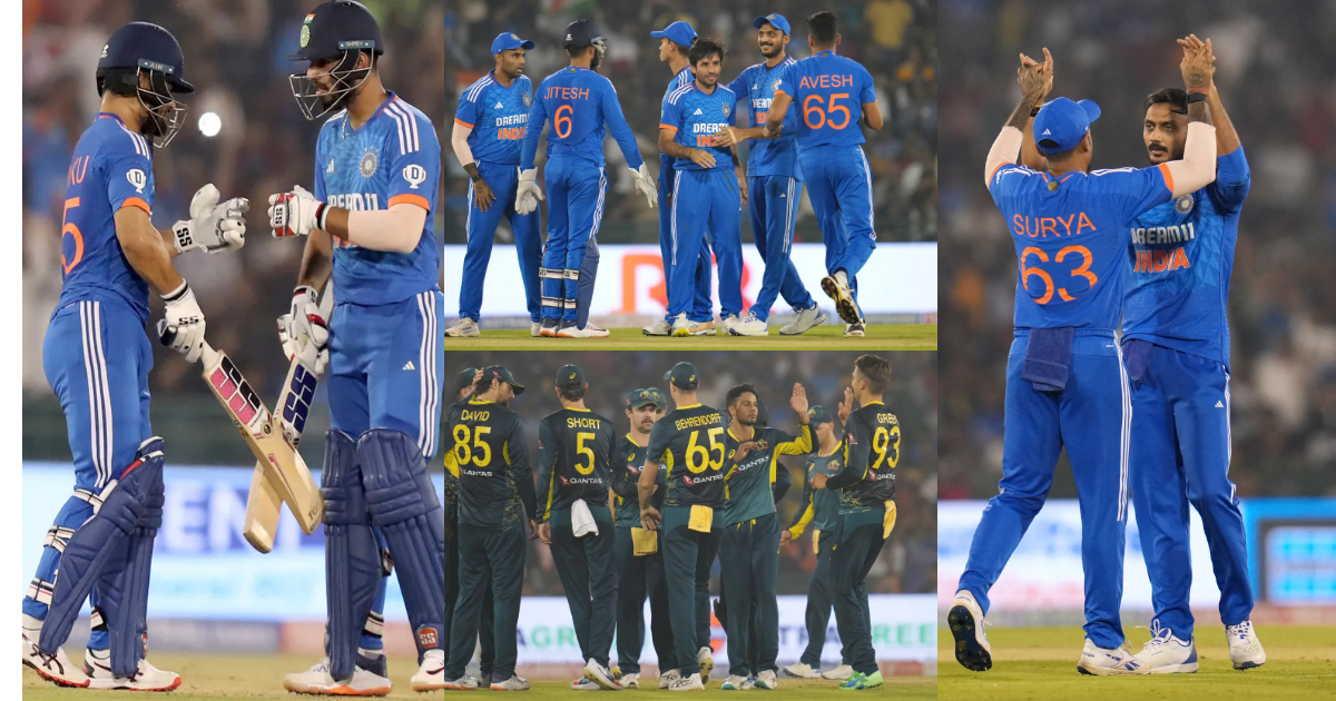 IND vs AUS Highlights: रिंकू का तूफान, अक्षर की फिरकी का जाल, भारत के आगे ऑस्ट्रेलिया हुआ बेहाल