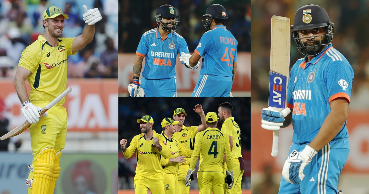 IND vs AUS Highlights: 58 चौके-19 छक्के, रोहित-विराट पर भारी पड़ी मैक्सवेल की फिरकी, वर्ल्ड कप से पहल...