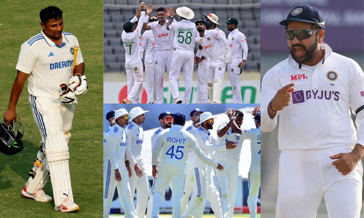IND vs BAN: बांग्लादेश के खिलाफ टेस्ट सीरीज के लिए टीम का ऐलान! सरफराज खान हुए बाहर, इन 2 फ्लॉप बल्ल...