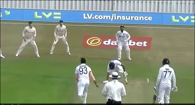 VIDEO: Jasprit Bumrah ने बेन स्टोक्स के प्राइवेट पार्ट पर दे मारी गेंद, दर्द से कराहते घुटनों पर आए...