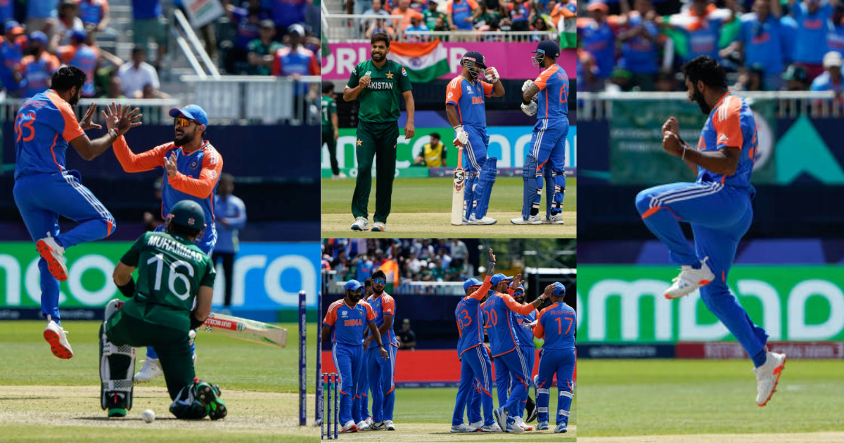 IND vs PAK Highlights: T20 का पैसा वसूल मैच, जसप्रीत बुमराह के आगे PAK भटका, भारत ने अमेरिका में पाक...